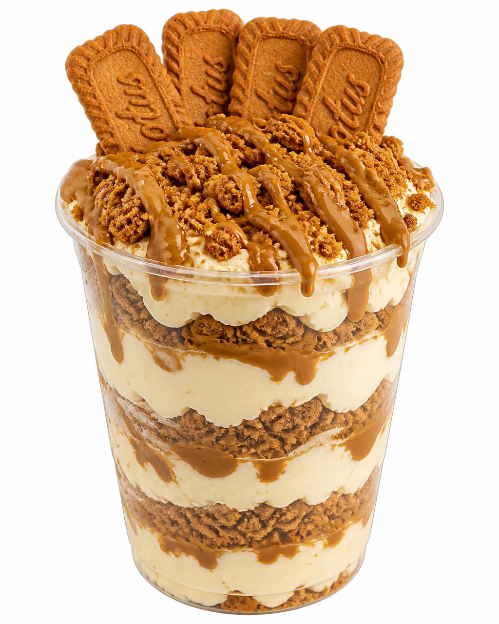Loaded Biscoff cheesecake cup
